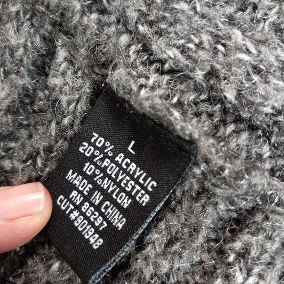 BCBGMaxAzria Knit Long-Sleeve Sweater. - Picture 8 of 10